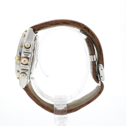 Chronomat Gold/Steel White Dial