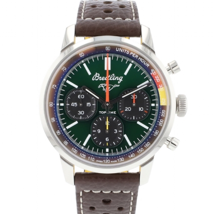 Top Time Chronograph Mustang Green Dial NEW 2024