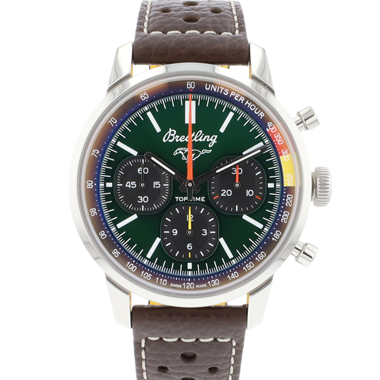 Breitling - Top Time Chronograph Mustang Green Dial NEW 2024