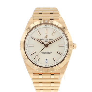 Breitling - Chronomat Automatic 36MM Rose Gold Silver Dial NEW