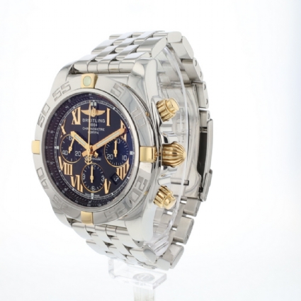Chronomat 44 Roman Black Dial
