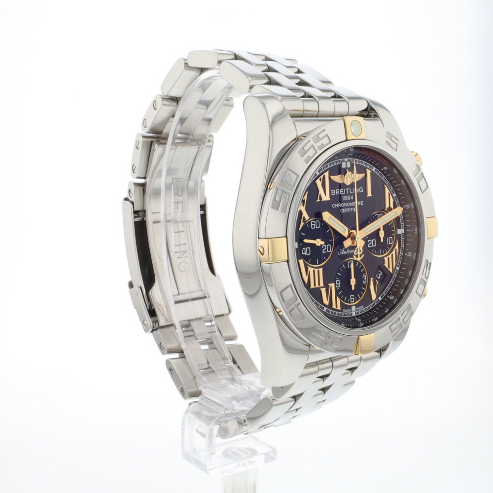 Chronomat 44 Roman Black Dial