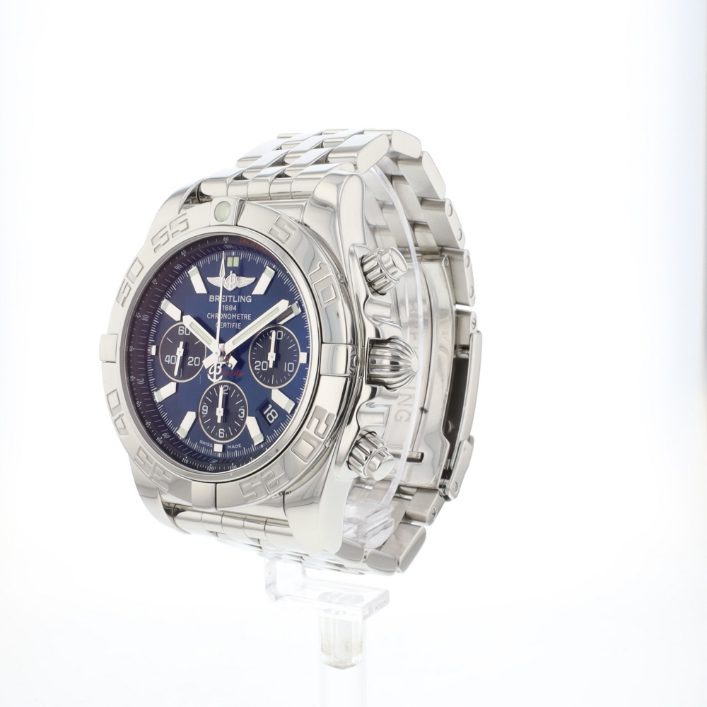 Chronomat 44 Steel Blue Dial