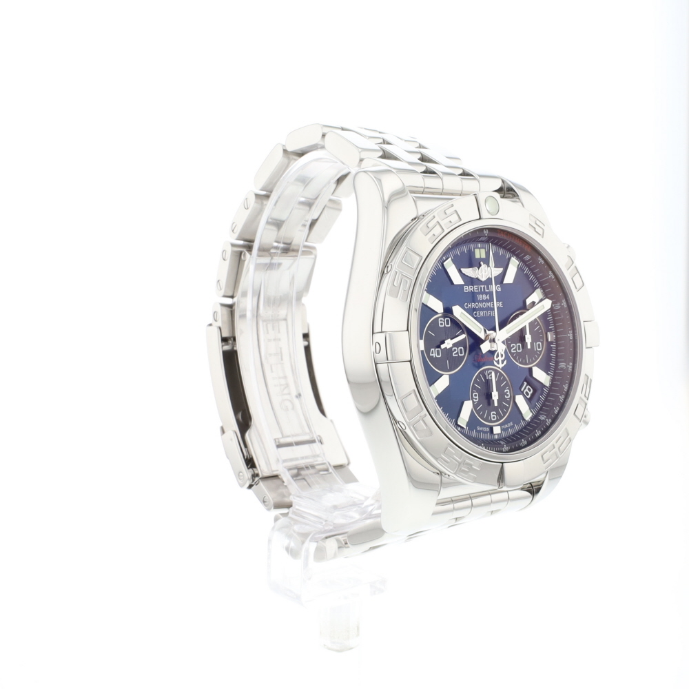Chronomat 44 Steel Blue Dial