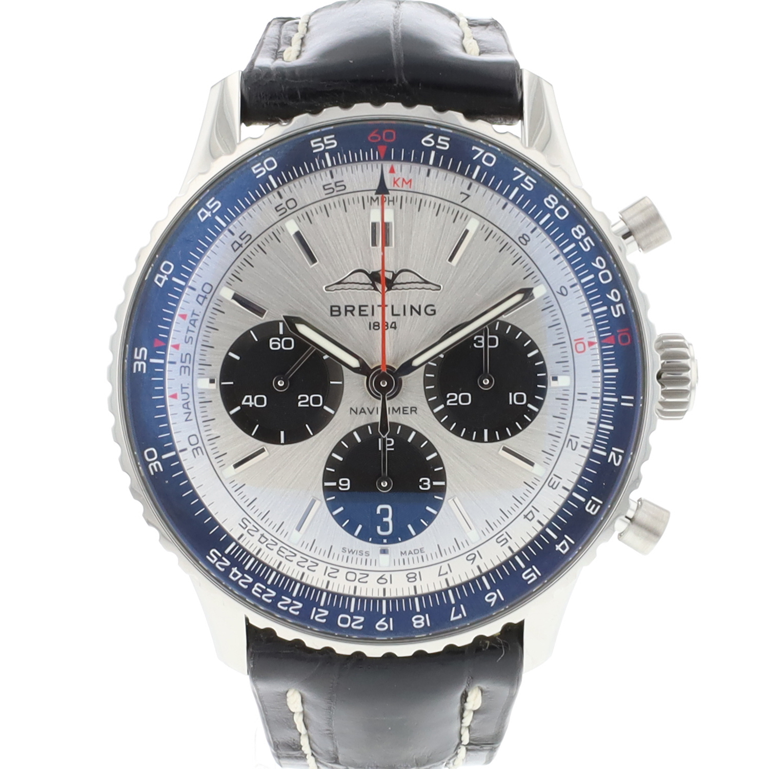 Navitimer B01 43 Chronograph Grey Dial