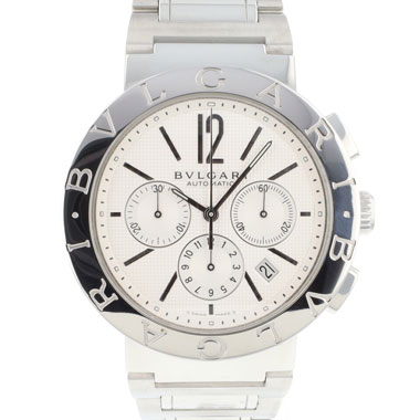 Bvlgari automatic outlet chronograph watch