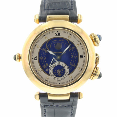 Cartier - Pasha Moon Date Alarm Yellow Gold
