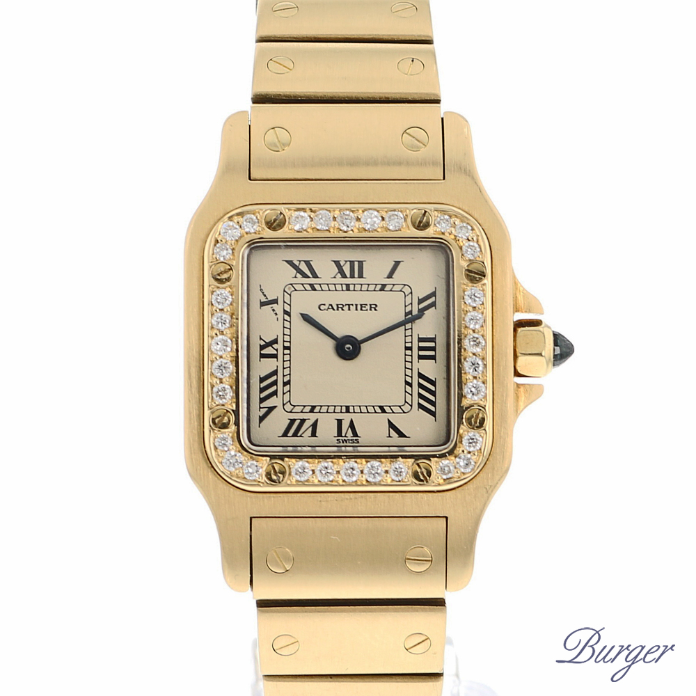 cartier santos galbee gold