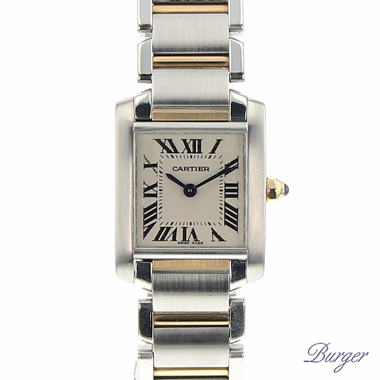 Cartier - Tank Francaise PM Gold/Steel