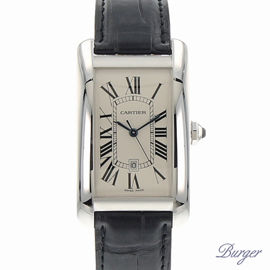 Cartier - Tank Americaine GM White Gold