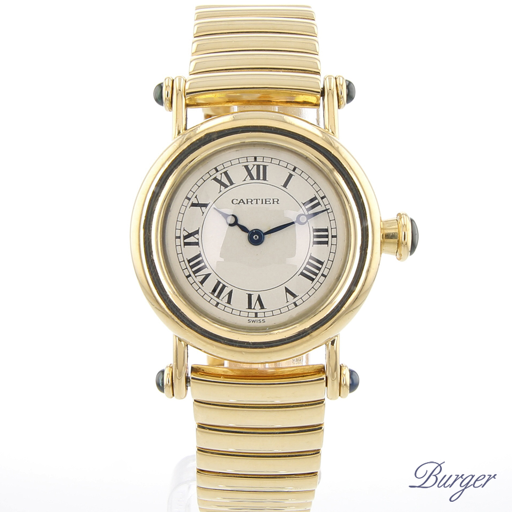 Diabolo Yellow Gold - Cartier - Verkochte horloges - Juwelier Burger