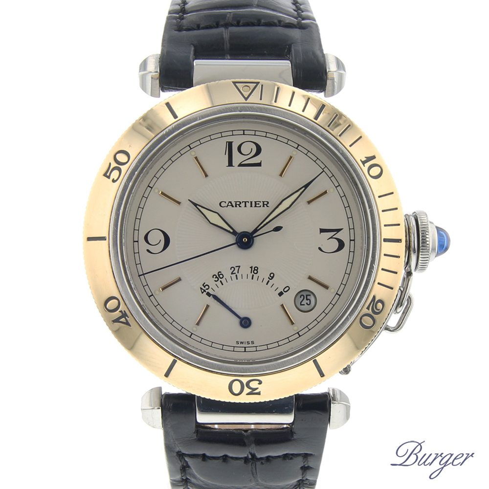 Cartier Pasha Steel / Gold Power 