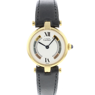 Cartier - Must Vermeil Ronde Gold Plated 3 Colore Dial