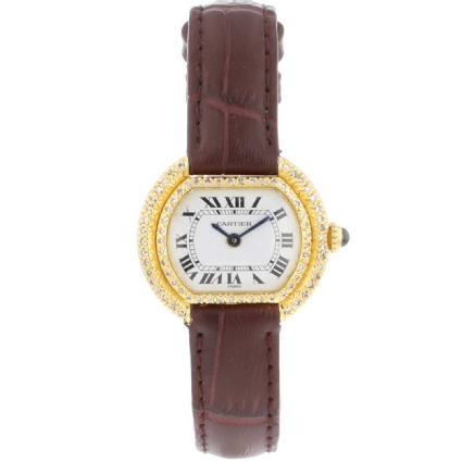 Elipse Yellow Gold Diamonds