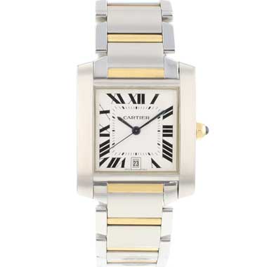 Cartier - Tank Francaise GM Automatic Steel/Gold