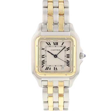Cartier - Panthere MM Steel Gold 2 Rows