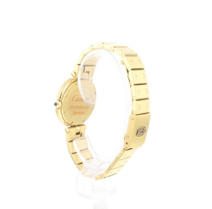 Santos Ronde Vendome Gold Quartz