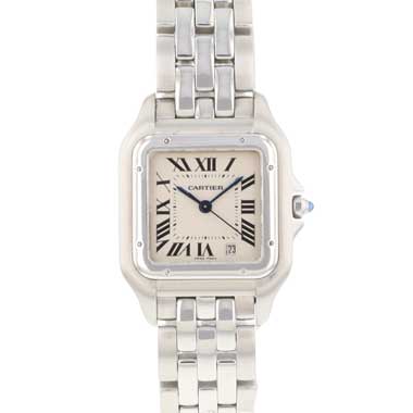 Cartier - Panthere MM Steel Silver Dial