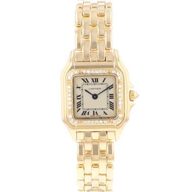 Cartier - Panthere PM Yellow Gold Factory Diamonds
