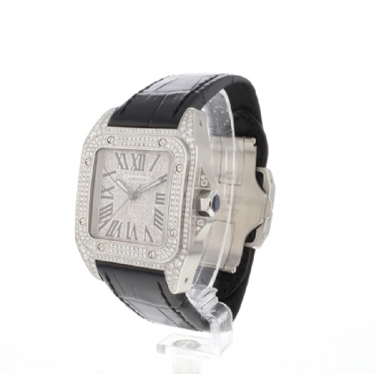 Santos 100 MM Iced Out Diamonds