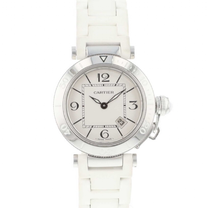 Pasha Seatimer Steel White Dial