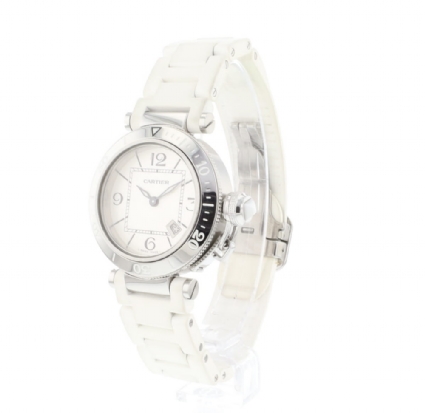 Pasha Seatimer Steel White Dial