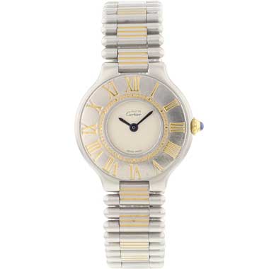 Cartier - Must 21 Steel Gold Quartz