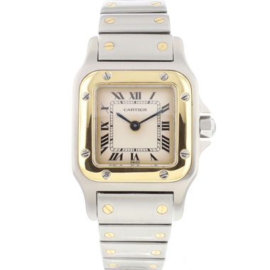 Cartier - Santos Galbee PM Steel/Gold