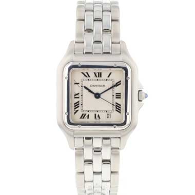 Cartier - Panthere MM Steel Silver Dial