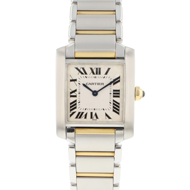 Cartier - Tank Francaise MM Steel Gold