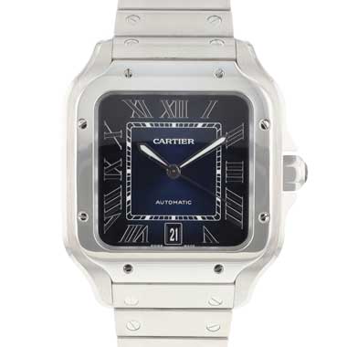 Cartier - Santos Large Blue Dial WSSA0030