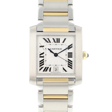 Cartier - Tank Francaise GM Automatic Steel/Gold Service '24