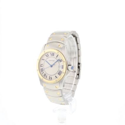 Santos Ronde Steel Gold