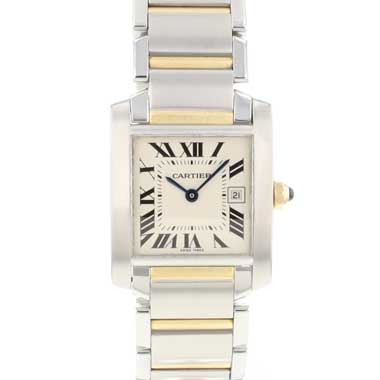 Cartier - Tank Francaise MM Steel Gold Date