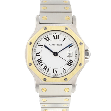 Cartier - Santos Octagon MM Steel Gold Automatic
