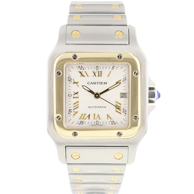 Cartier - Santos Galbee GM Steel Gold Automatic