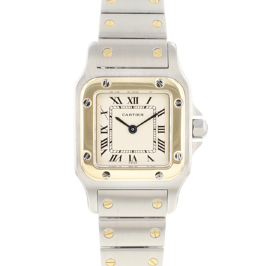 Cartier - Santos Galbee PM Steel Gold