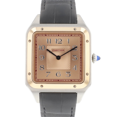 Cartier - Santos Dumont XL Rose/Gold Salmon Dial Limited Edition