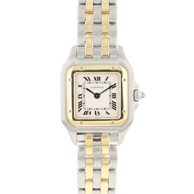 Cartier - Panthere PM Steel Gold 2 Rows