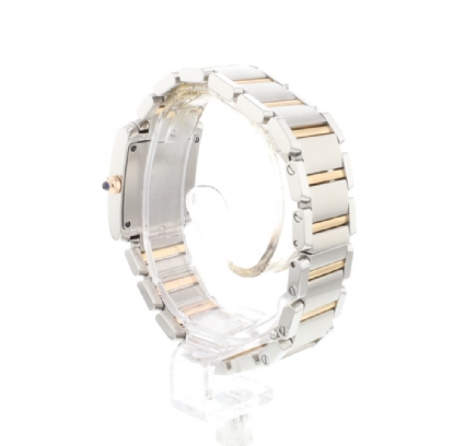 Tank Francaise PM Steel Rose Gold MoP Dial