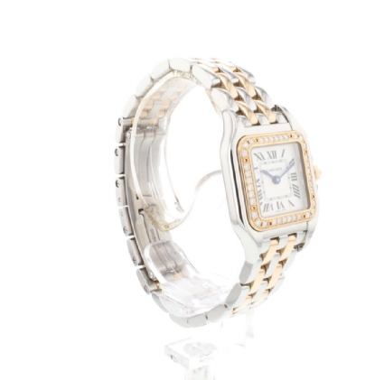 Panthere Small Steel Rose Gold Diamonds W3PN0006