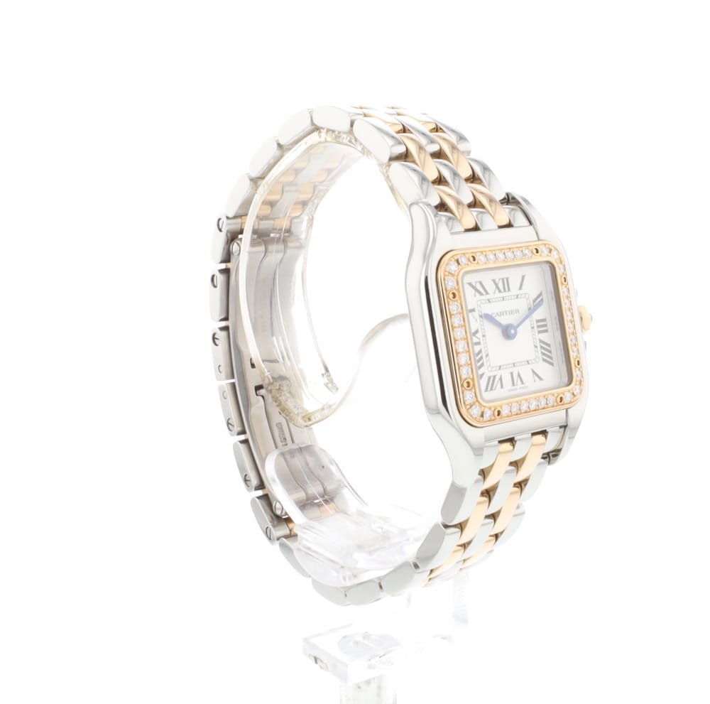 Panthere Small Steel Rose Gold Diamonds W3PN0006