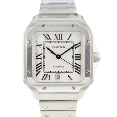 Cartier - Santos Large Silver Dial