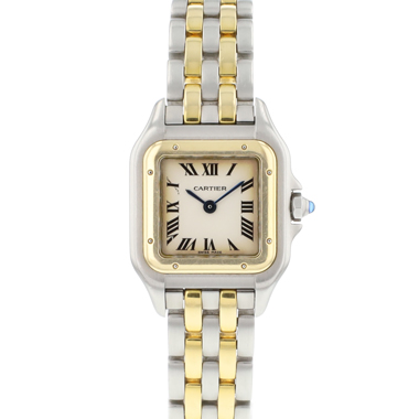 Cartier - Panthere PM Steel Gold 2 Rows
