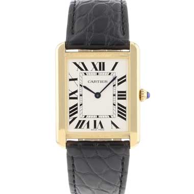 Cartier - Tank Solo Large Yellow-Gold-Steel