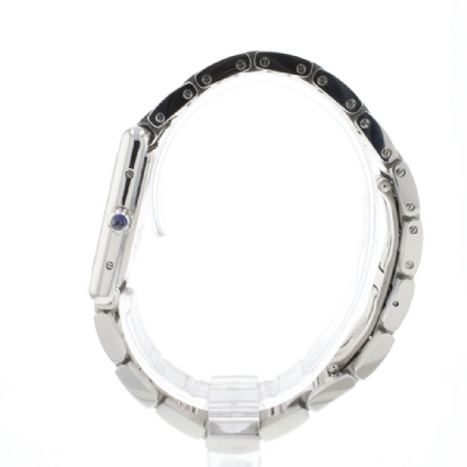 Tank Must Large Steel Silver Dial