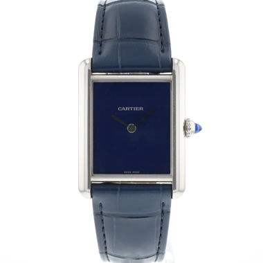 Cartier - Tank Must Large Blue Dial