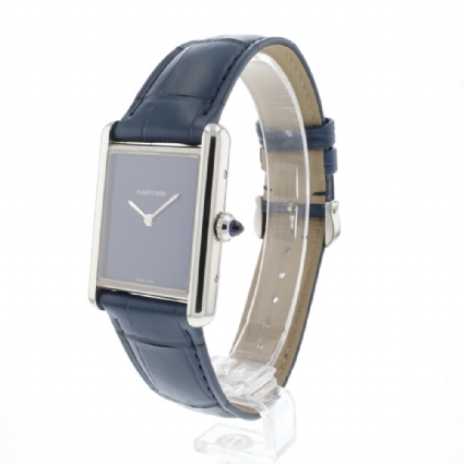 Tank Must Large Blue Dial