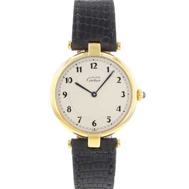 Cartier - Tank Vermeil Ronde