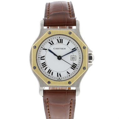 Cartier - Santos Octagon MM Steel Gold Automatic